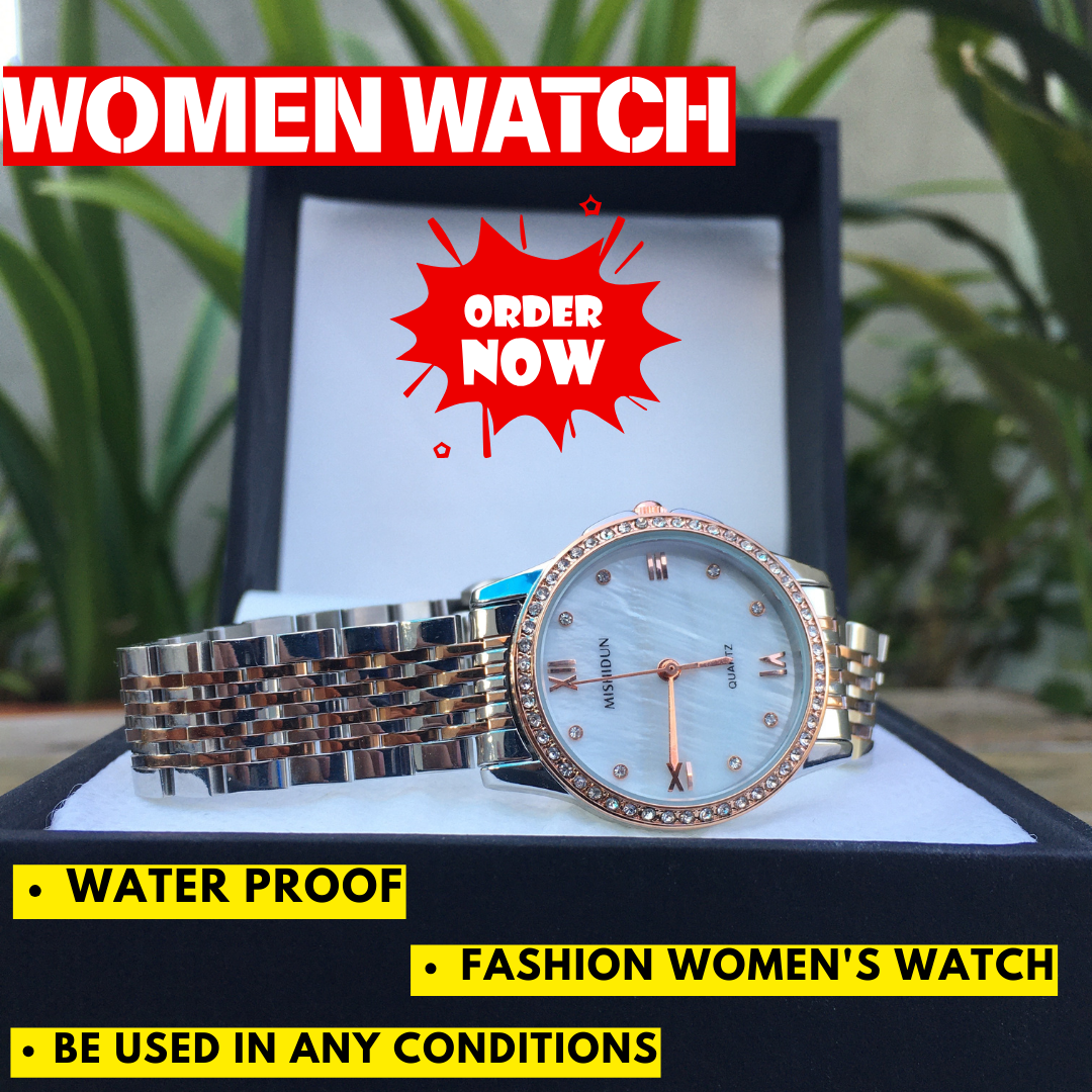 Mishidun Women Watch Stain-Less Steel